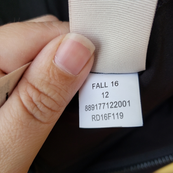 Rachel Roy Black / Navy Lace Scuba Sheath Dress 12 - Picture 14 of 14